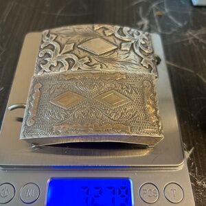 .925 Mexican belt buckles x2
